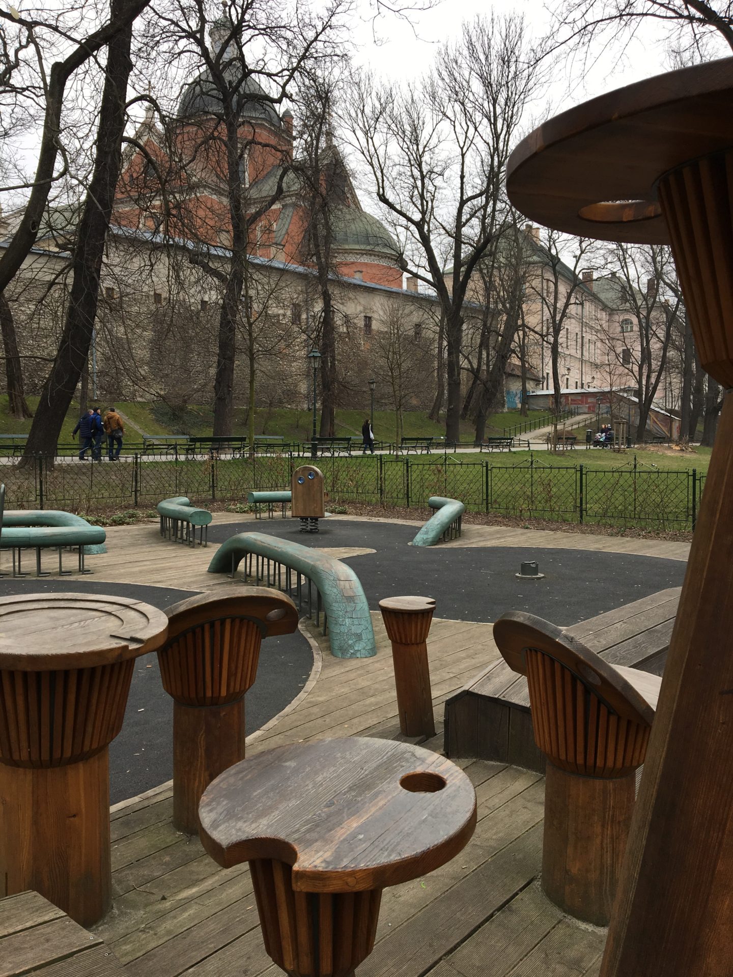 Plac zabaw na plantach