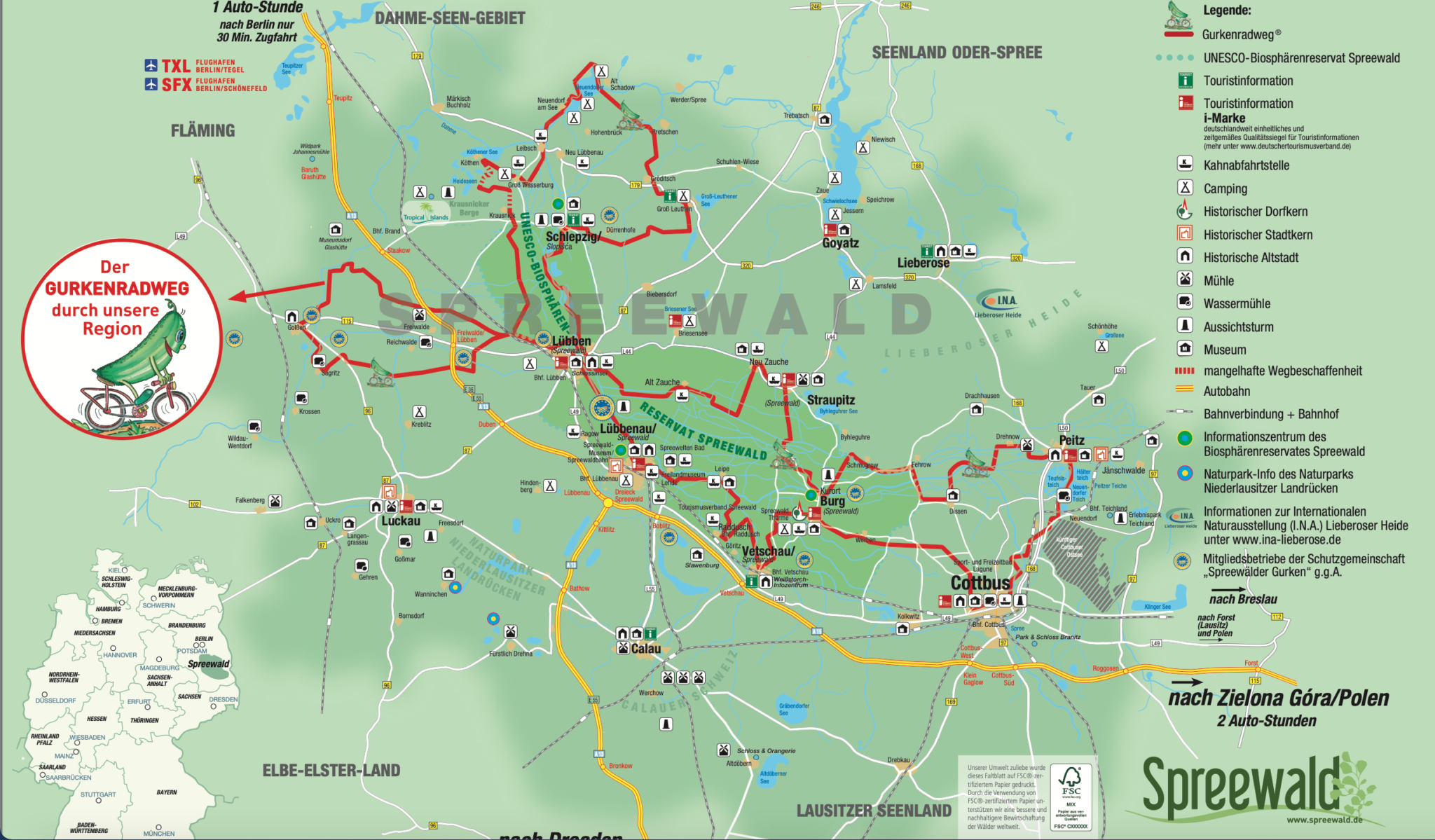 Gurkenradweg - Spreewald rowerem - Rodzinne inspiracje